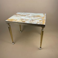 Tavolo vintage marmo - , ottone