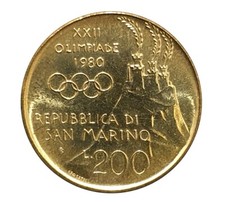 1980 SAN MARINO MONETA LIRE