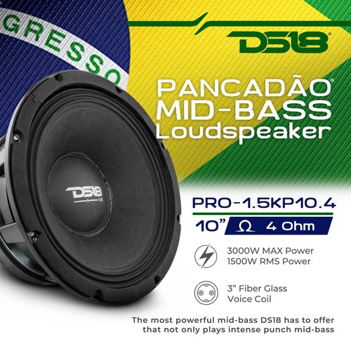 Ds18 pro 5kp10 pancadão - pro-1.5kp10.4,