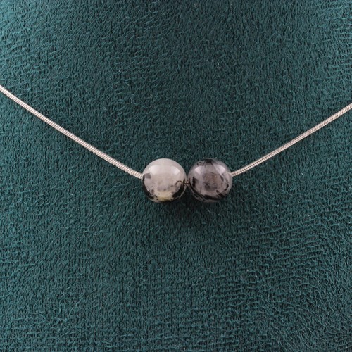Collana perle quarzo - collana, 2