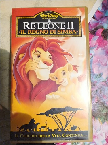 Videocassetta vhs walt disney - videocassetta,