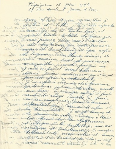 Raoul dufy lettera - -,