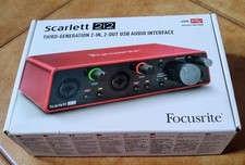 Focusrite  Scarlett 2i2 3a Generazione interfaccia audio USB