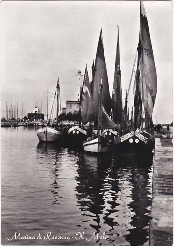 Marina ravenna molo - di,