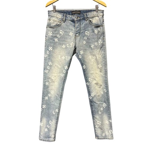 Jeans denim chrome hearts - denim,