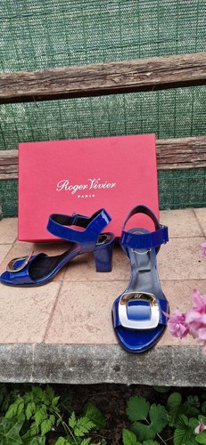 Sandalo roger vivier - roger, blu