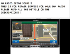 SERVIZIO SOSTITUZIONE SCHERMO LCD ALPINE ICS-X7HD ALPINE INE-W927HD.LEGGI ACQUISTO B4!