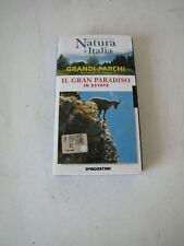 VHS GRANDI PARCHI NATURA D'ITALIA - IL GRAN PARADISO IN ESTATE - DE AGOSTINI
