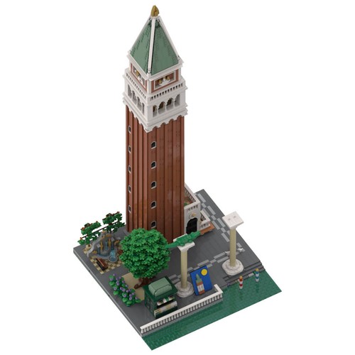 Venezia campanile dintorni - campanile,