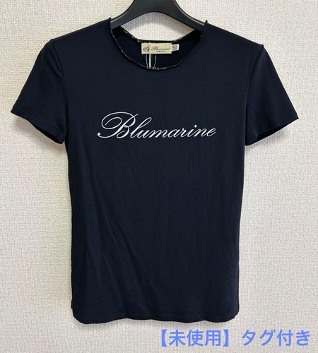 Blumarine shirt con strass - t-shirt,