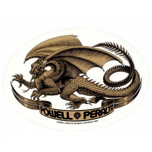 Adesivo powell peralta drago - adesivo,