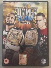 DVD WWE SUMMERSLAM 2011 Silver Vision Original Release Wrestling NEW & SEALED