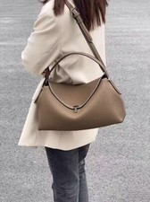 Borsa a tracolla singola in pelle per pendolari grande capacità tote bag donna