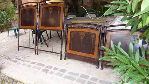 Due letti singoli ferro - letti,