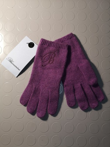 Blumarine guanti corti logo - guanti,