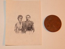 Rara incisione miniatura - incisione,