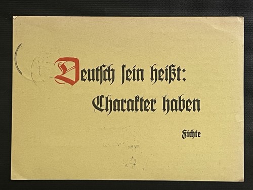 German 1940 feldpost postcard - 1940,
