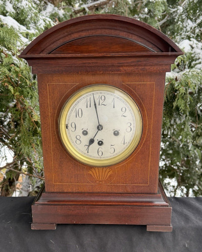 Antico orologio mantello - antico, a