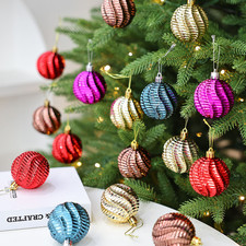 Set 6 Palline di Natale in