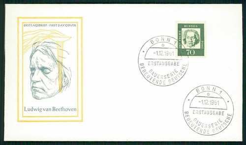 Germania fdc 1961 - germania,