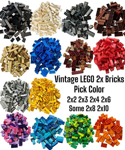 Lotto mattoncini lego - 2x,
