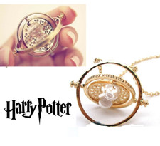 COLLANA CIONDOLO HARRY POTTER GIRATEMPO HERMIONE TIME TURNER - SPEDIZIONE RAPIDA