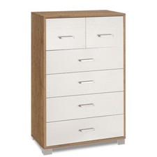 Mobile cassettiera noce con 6