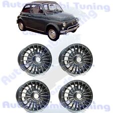 4 Cerchi in Lega da 12" per FIAT 500 F L R EPOCA mod SUPER LOOK 4½ X 190mm GRIFO