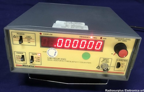 Frequency counter black star - frequency,