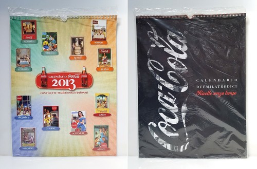 Set calendari coca - 2, cola