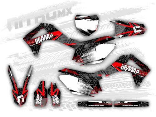 Kit grafica adatto honda crf - grafica,