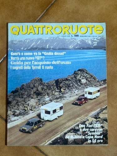 Quattroruote luglio 1976 - luglio,