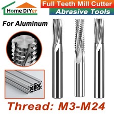 Fresa a 3 flauti in metallo