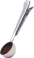 DOSATORE CAFFE DOSACAFFE CON MORSETTO CHIUDIBUSTA ACCIAIO INOX  #1