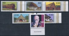 Germania 1995 Mi. 1819-1824 Nuovo ** 100% Schumacher, Paesaggio