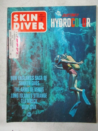 Skin diver magazine september - skin,