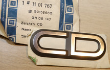 Opel Ascona "CD" emblema logo