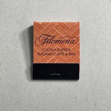 Vintage matchbook filomena - --,