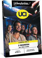 WONDERBOX Connect - Cofanetto Regalo - UCI Cinemas - 2 Biglietti - 2 Ingressi pe