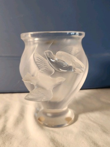 Vaso lalique cristallo uvetta - cristallo,