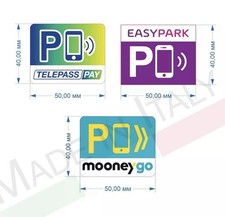 3 Pezzi   KIT Adesivo TELEPASS