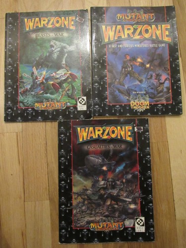 Warzone mutant chronicles book - mutant,