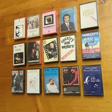 Lotto 15 Musicassette Cat Stevens Simon & Garfunkel's Gino Bechi AAVV Vintage