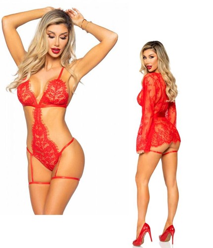 Body con tanga - , vestaglia