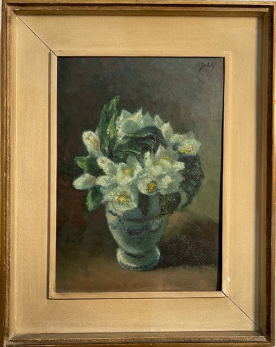 Dipinto olio tavola fiori - dipinto, tavola,