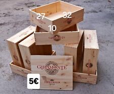 Scatole Vino In Legno (Vuote)