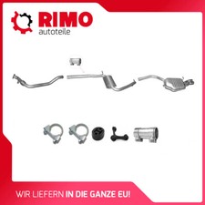 Impianto di scarico Audi A4 B7
