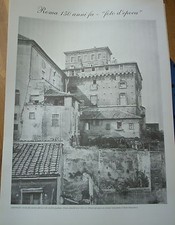 ROMA 150 ANNI FA - FOTO D'EPOCA - CAMPIDOGLIO (FORMATO 35 X 50)