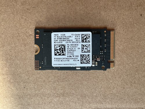 Samsung pm9b1 512gb - samsung, 2242