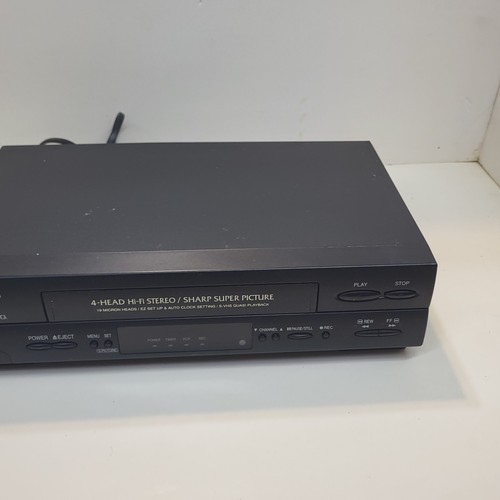 Sharp vcr vhs lettore - sharp,
